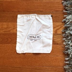 Small Coach dust bag